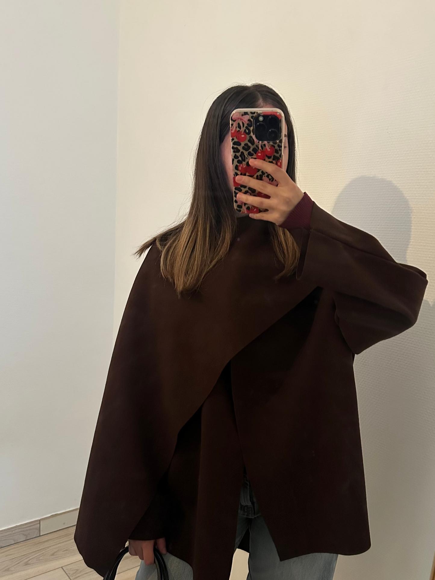 Poncho - marron
